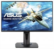 ASUS 24.5" VG255H LED, ProGaming, 1920x1080, 1ms, 250cd/m2, 170°/160°, 100Mln:1, 75Hz, D-Sub, HDMI*2, колонки, AMD FreeSync, Tilt, Swivel, Pivot, HAS, VESA, Black, 90LM0440-B01370 , 
